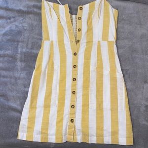 Yellow Stripped Dress